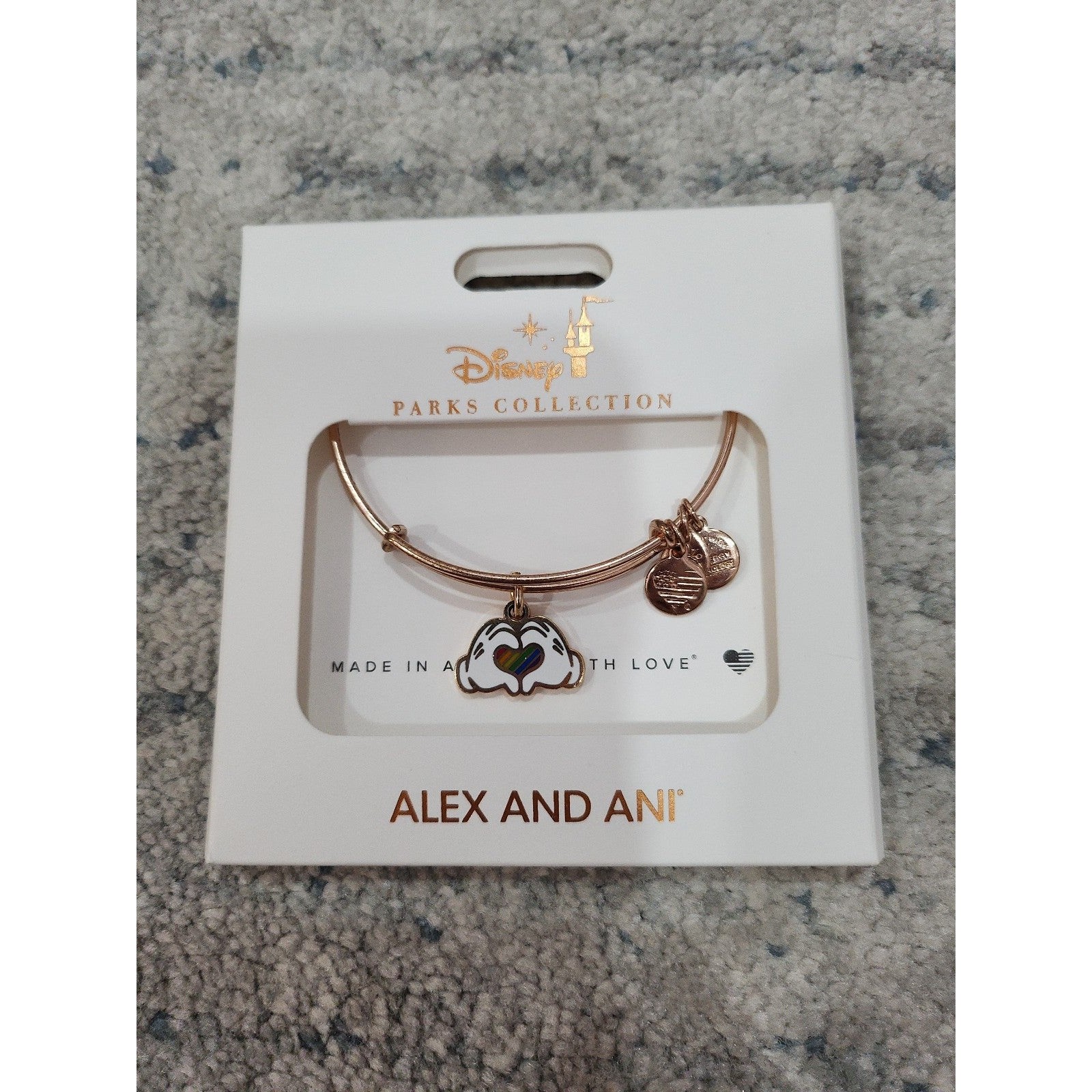 Alex And Ani Disney Parks Mickey Pride Bracelet